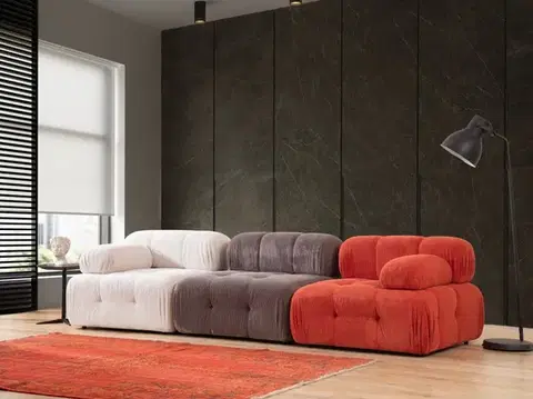 Pohovky a gauče Trojmiestna pohovka Doblo 3 Seater ( L1-O1-1R) - Multicolor