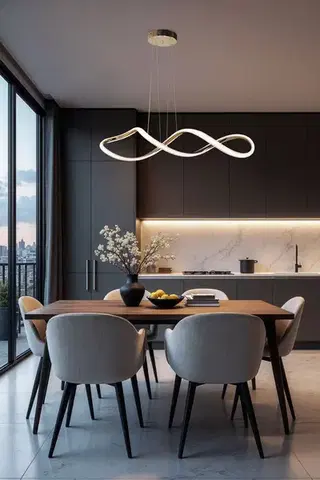 Stropná svetla SNELLO lampa wisząca złoty 32W LED 3000, 4500, 6500K kryształki bezbarwne