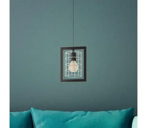 Svietidlá Eglo 43662 - Luster na lanku JUBILY 1xE27/40W/230V 43662