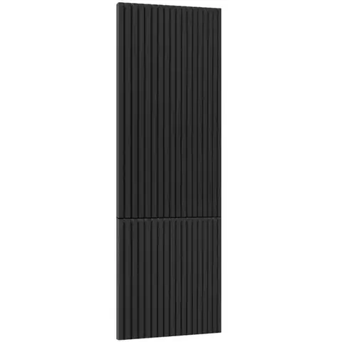 Kuchynské skrinky Čelo skrinky Luxeo F14-D60ZL_D60R ryfla black