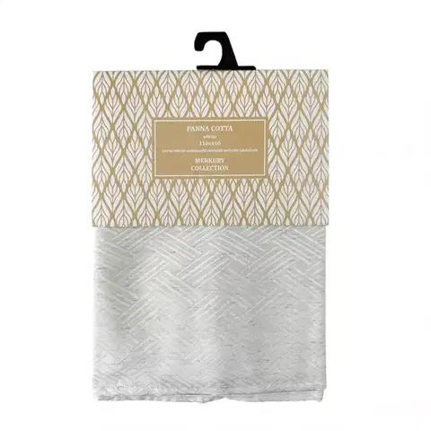 Bytový textil Obrus Panna Cotta natural 110x160