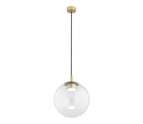 Svietidlá Argon 8828 - Luster na lanku SACRAMENTO 1xGX53/8W/230V číra/zlatá 8828