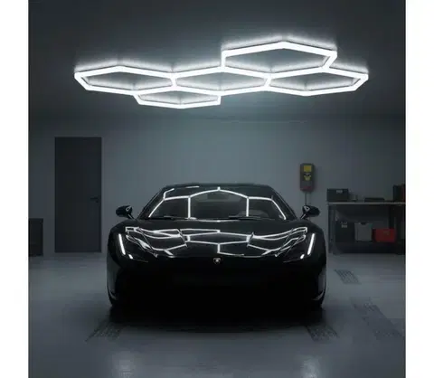 Svietidlá  LED stropné svietidlo HEXLINE LED/216W/230V 6500K 208x300 cm biela 004995