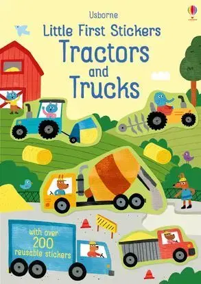 V cudzom jazyku Little First Stickers Tractors and Trucks - Hannah Watson,Joaquín Camp