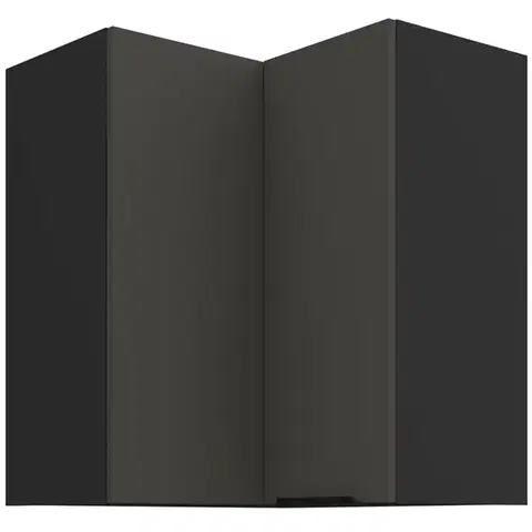 Kuchynské skrinky visiace Kuchynská skrinka Aria-Gr/Bl Anti Fingerprint 60x60 Gn-72 2f (90°)