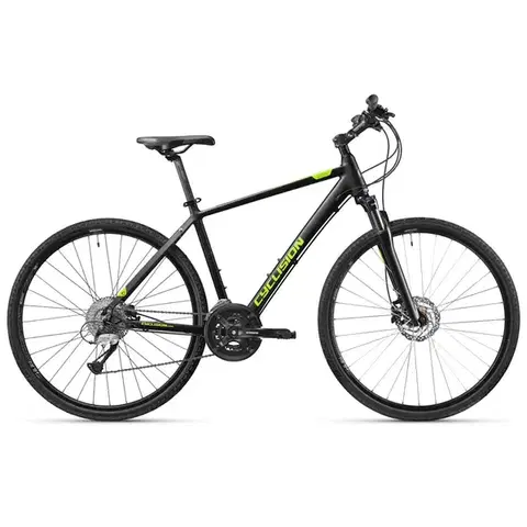 Bicykle Pánsky crossový bicykel Cyclision Zodin 3 MK-II 28" Midnight Lime - M/S (17", 150-170 cm)