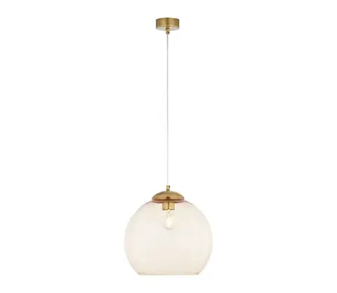 Svietidlá Jupiter 1830 - ASTI - Luster na lanku ASTI 1xE27/60W/230V zlatá 1830