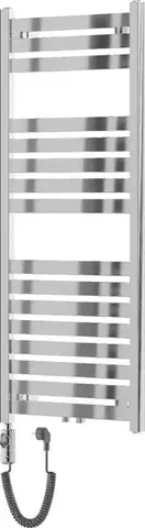 Radiátory do kúpeľne MEXEN/S - Urán radiátor + vykurovacia tyč 1200 x 500 mm, 600 W, chróm W105-1200-500-2600-01