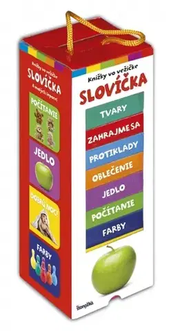 Leporelá, krabičky, puzzle knihy Knižky vo vežičke – Slovíčka, 2. vydanie - Kolektív autorov