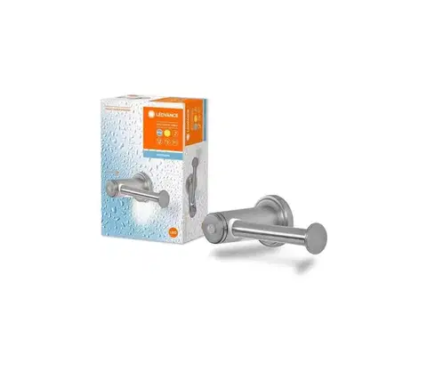 LED osvetlenie Ledvance - Držiak toaletného papiera s LED podsvietením 3xAAA IP44 4058075758643