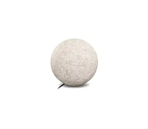 Záhradné lampy  Vonkajšie dekoračné svietidlo GARDEN BALL 1xE27/40W/230V IP65 pr. 28 cm KTGBM