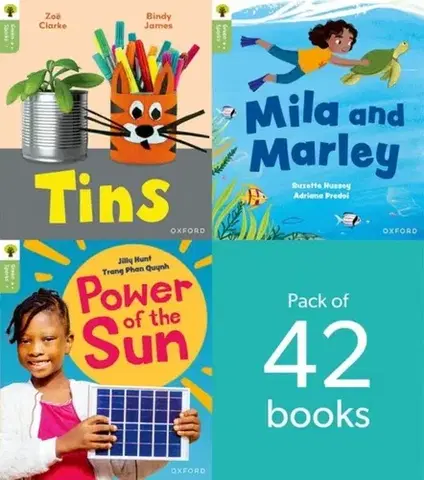 Príprava do školy, pracovné zošity Oxford Reading Tree Green Sparks: Level 1 to Level 6 Singles Pack - Gill Munton,Becca Heddle,Suzannah Ditchburn