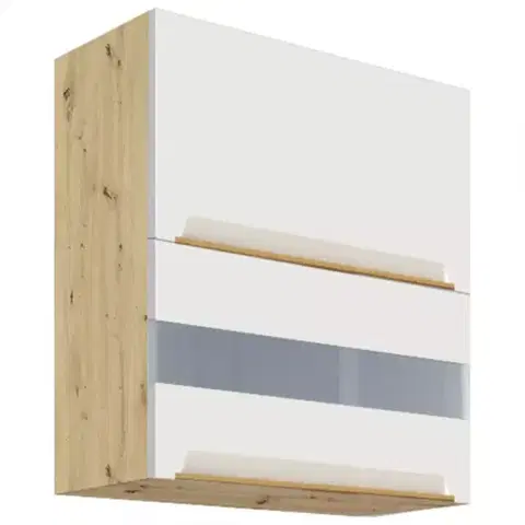 Kuchynské skrinky visiace Skrinka do kuchyne Glamour 40g White