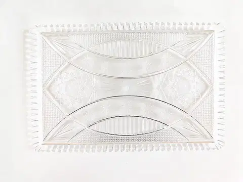 Podnosy a tácky MAKRO - Podnos 22x14cm imitácia skla