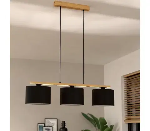 Svietidlá Eglo 900313 - Luster na lanku CASTRALVO 3xE27/40W/230V 900313