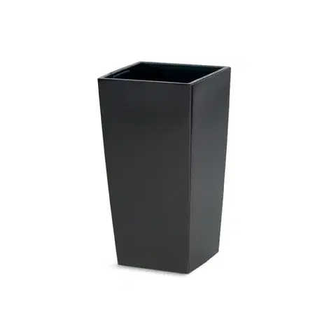 Kvetináče a truhlíky NABBI DURS125 plastový kvetináč 12,5 cm antracit