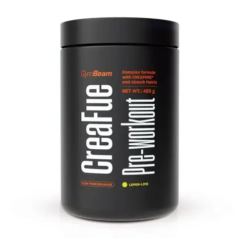 Pre-workouty GymBeam CreaFue Pre-workout citrón limetka