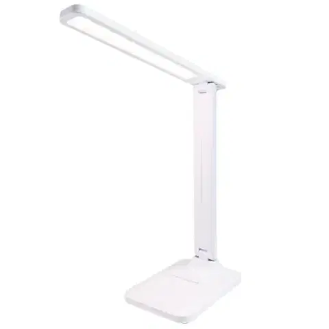 Stolné lampy na písací stôl Stolová lampa VELA WHITE CCT 7W DIM USB LB1