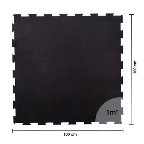 Podložky na cvičenie Záťažová podložka inSPORTline Puzleto 100x100x1,5 cm