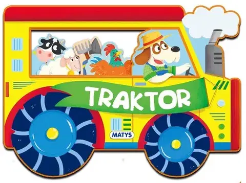 Leporelá, krabičky, puzzle knihy Veci v pohybe: Traktor - Kolektív autorov
