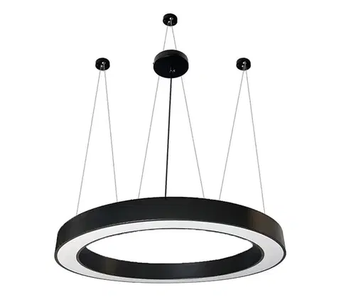 Svietidlá  LED Luster na lanku LED/60W/230V 4000K pr. 120 cm čierna LCL7424-H