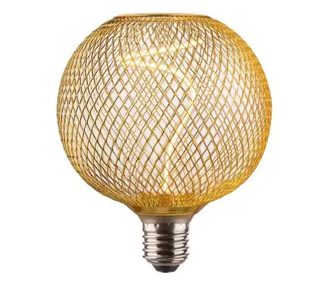 Žiarovky Rabalux LED Filament žiarovka číra E27 G125 5W 270lm 1800K