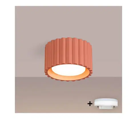 Svietidlá BRILAGI - LED bodové svietidlo SFERA 1xGX53/30W/230V pr. 10 cm ružové BR.1827