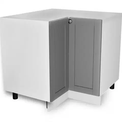 Kuchynské skrinky stojace Kuchynská skrinka Linea D90N grey