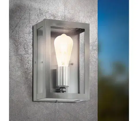 Záhradné lampy Eglo 94827 - Vonkajšie svietidlo ALAMONTE 1xE27/60W/230V IP44 94827