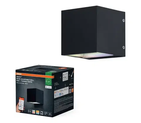 Svietidlá Osram - LED RGBW stmievateľné vonkajšie nástenné svietidlo SMART+ BEAM LED/8W/230V IP44 Wi-Fi 4099854474668