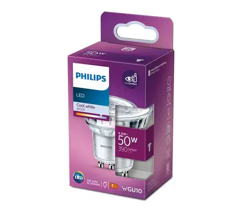Žiarovky LED Žiarovka Philips GU10/4,6W/230V 4000K 8718699774196