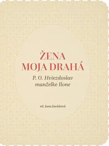 Literatúra Žena moja drahá - Jana Juráňová
