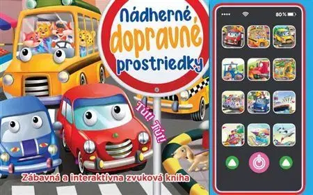 Zvukové knihy Nádherné dopravné prostriedky, 2.vydanie