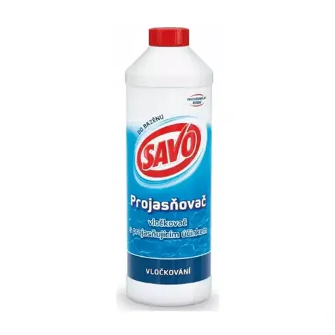 Flokulanty i koagulanty do bazénu Savo projasňovač 0.9l