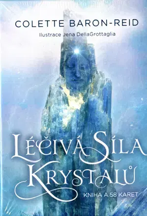Veštenie, tarot, vykladacie karty Léčivá síla krystalů - Kniha a 58 karet - Colette Baron-Reid