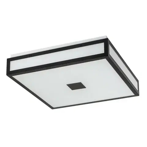 Svietidlá Rabalux 75031 kúpeľňové stropné LED svietidlo Zoya, čierna