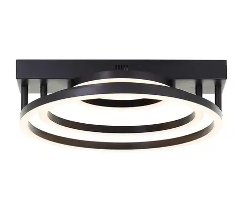 Svietidlá Brilliant - LED stmievateľné stropné svietidlo PEDLEY LED/36W/230V čierna G80750/06