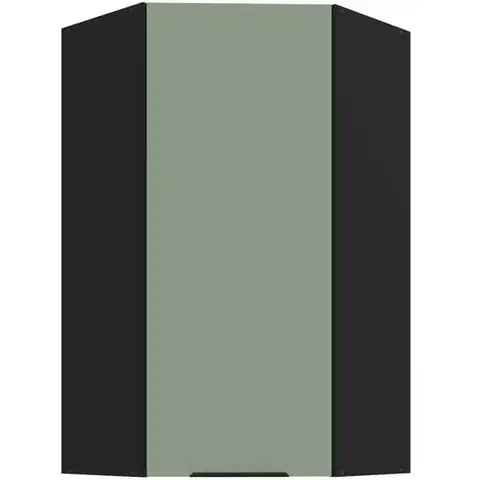 Kuchynské skrinky visiace Kuchynská skrinka Aria-Sa/Bl Anti Fingerprint 60x60 Gn-108 1f (45°)