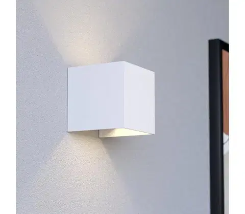 LED osvetlenie Eglo 74116- LED stropné/vonkajšie/nástenné svietidlo s pohybovým senzorom RINCINE LED/2,2W/5V IP44 biela 74116