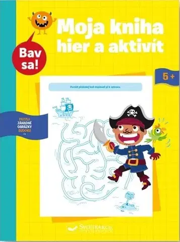 Pre deti a mládež - ostatné Moja kniha hier a aktivít 5+
