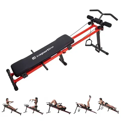 Posilňovacie stroje Posilňovač celého tela inSPORTline Omni-Fit čierna
