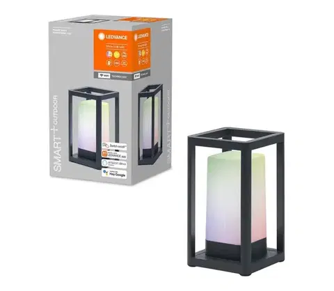 Záhradné lampy Ledvance - LED RGBW Stmievateľná vonkajšia lampa s power bankou LED/5W/230V Wi-Fi 4058075564466