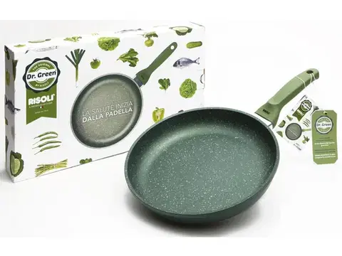 Panvice hliníková liatina RISOLI Indukčná panvica Dr. Green - 28 cm