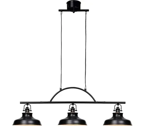 Svietidlá Cottex T9093A - Závesný luster na lanku NEW HAVEN 3xE14/40W/230V T9093A