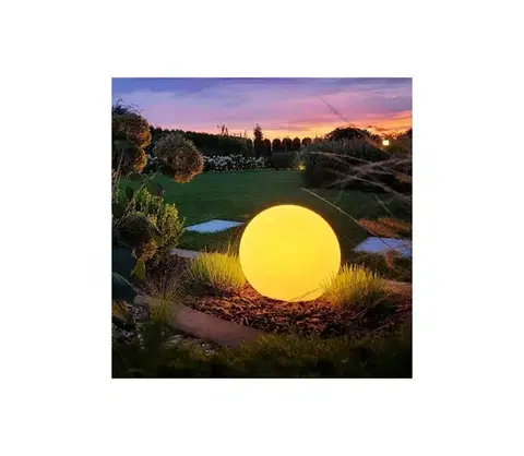 Záhradné lampy  Vonkajšia lampa GLOBO 1xE27/60W/230V pr. 40 cm IP44 EKO0458