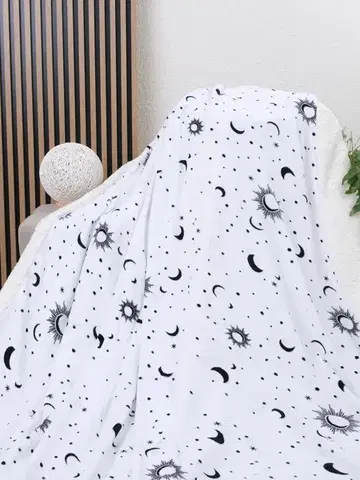 Deky MKLozkoviny.sk Baránková deka mikroplyš 220 × 200 cm – Emily
