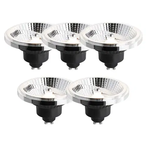LED osvetlenie Sada 5 GU10 3-stupňových stmievateľných LED žiaroviek 111 mm 10,5 W 770 lm 3000 K