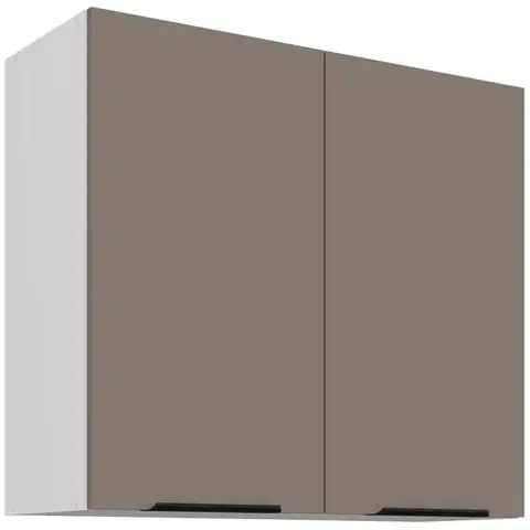 Kuchynské skrinky visiace Kuchynská skrinka Aria-Ta/Wh Anti Fingerprint 80g-72 2f