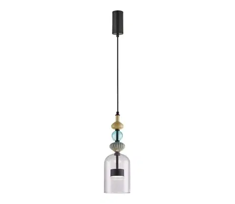 Svietidlá  LED Luster na lanku ARTE LED/12W/230V pr. 13 cm čierna ML0360