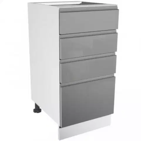 Kuchynské skrinky stojace Skrinka do kuchyne Gardena D40S4 grey